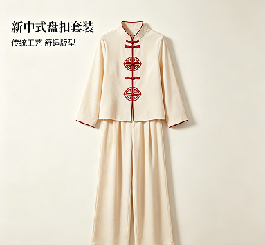 新中式盘扣套装